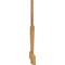 Ekena Millwork Kennewick Rough Sawn Timber Gable Bracket, Western Red Cedar, 108"W x 49"H x 2"D x 6"F, 11/12 Pitch GBW108X49X0206KEN00RWR - alternate 3